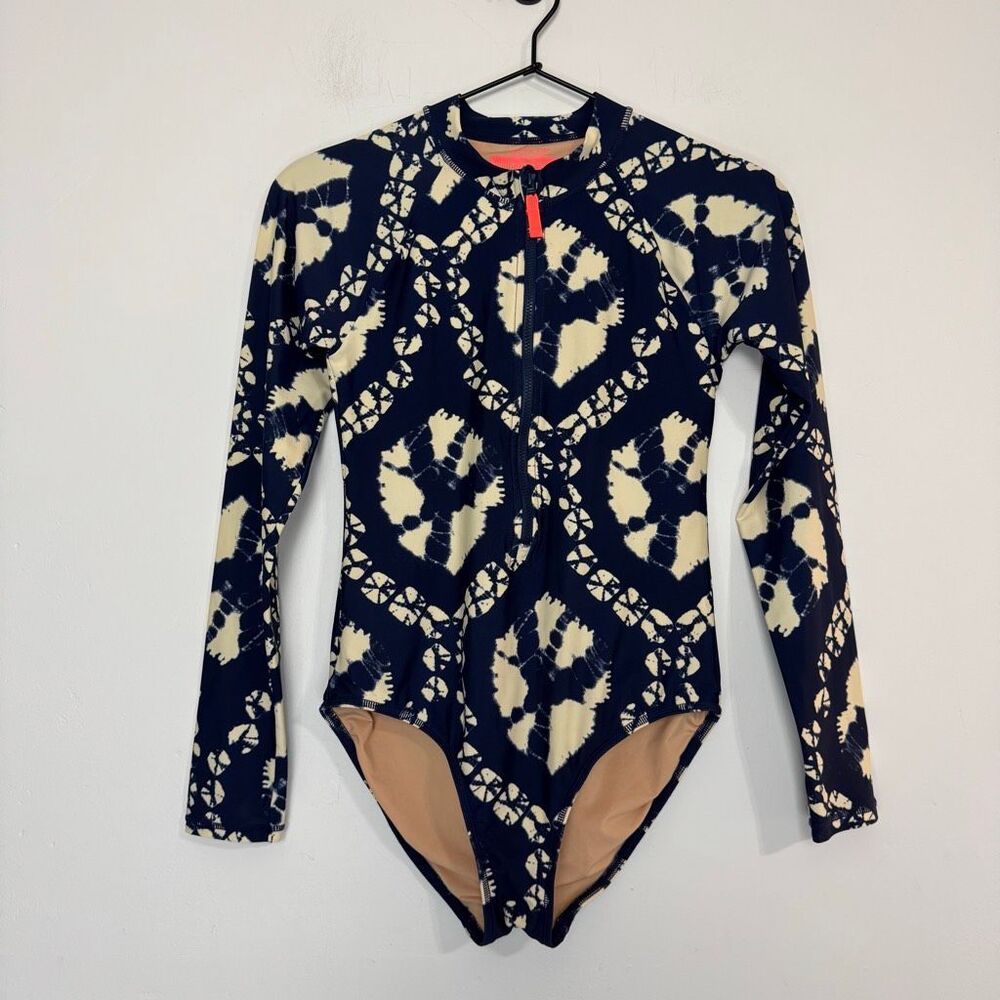 J. Crew Crewcuts Tie Dye Long Sleeve Swimsuit Rash Guard 14